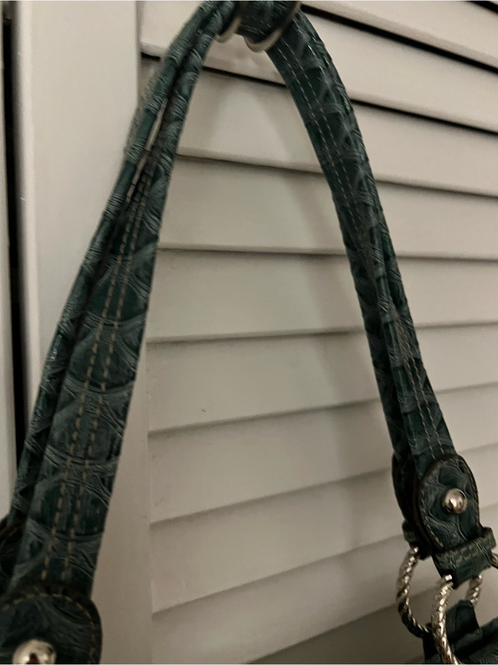 Vintage Y2K Genna De Rossi monogram shoulder bag CLEAN - Picture 9 of 10